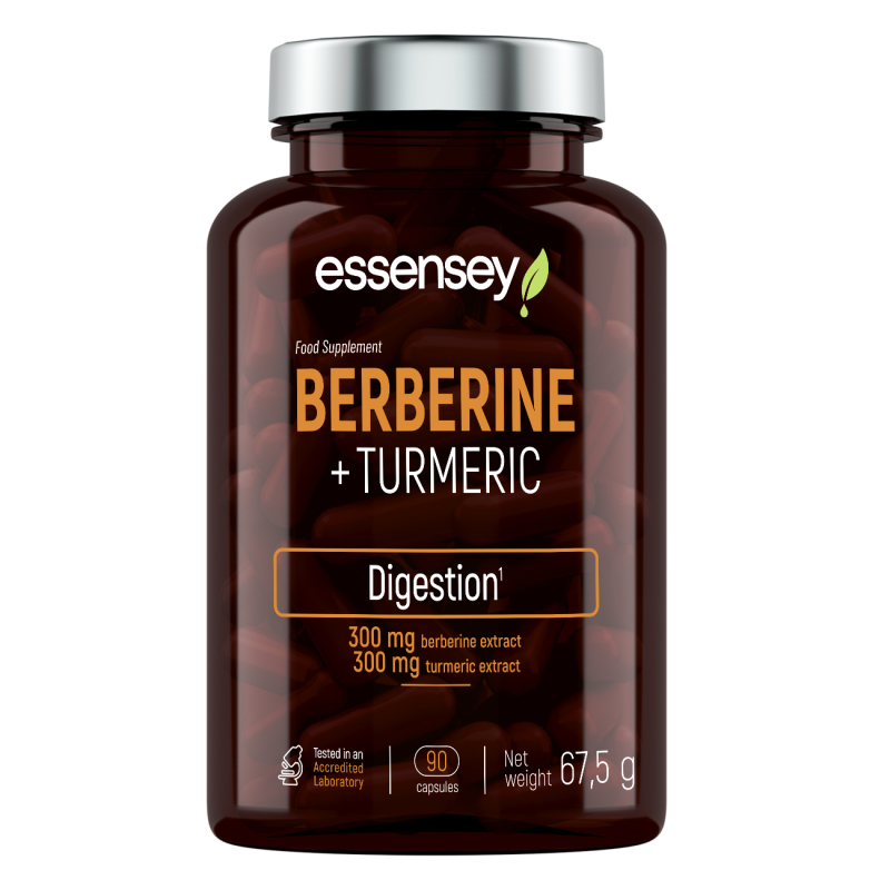 Antioksüdant TREC ESSENSEY BERBERINE + TURMERIC 90 kapslit - Trenniekspert