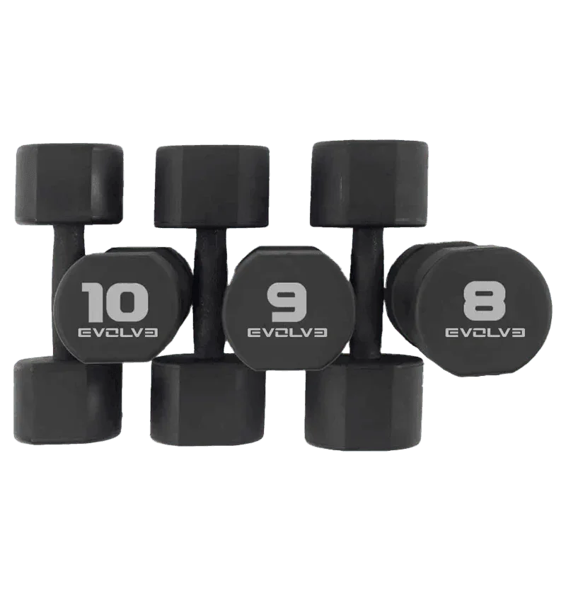 EVOLVE TPU URETAAN HANTLITE KOMPLEKT - 2 X 1 - 10 KG - Trenniekspert