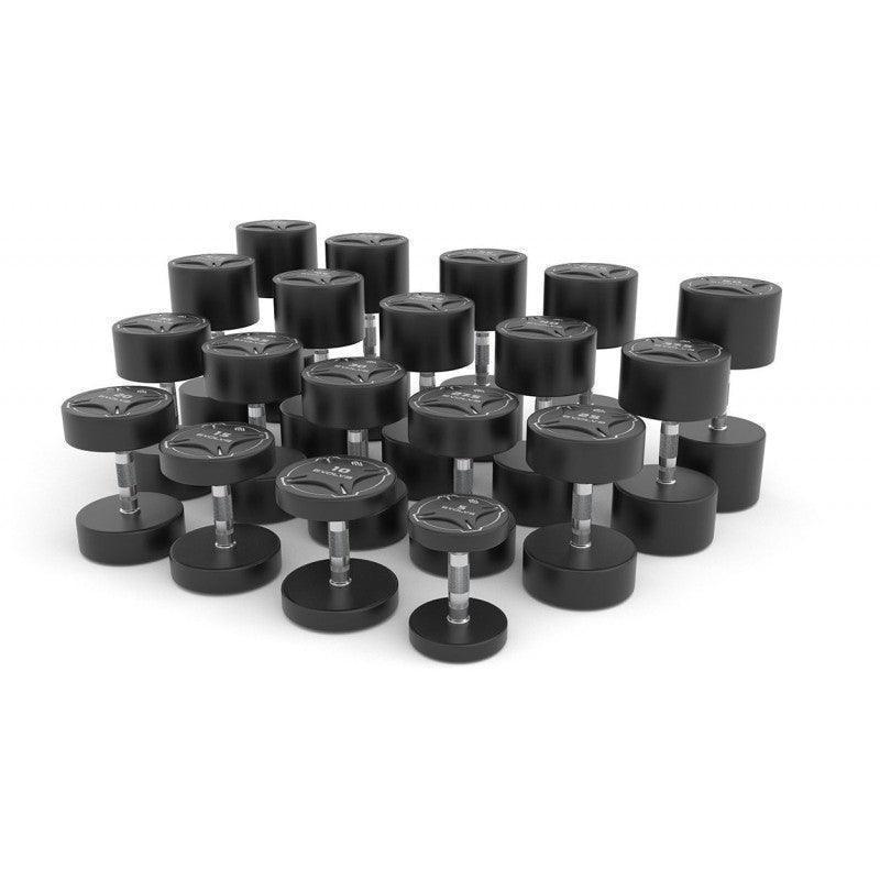 EVOLVE TPU URETAAN HANTLITE KOMPLEKT - 2 X 12,5 - 35 KG - Trenniekspert