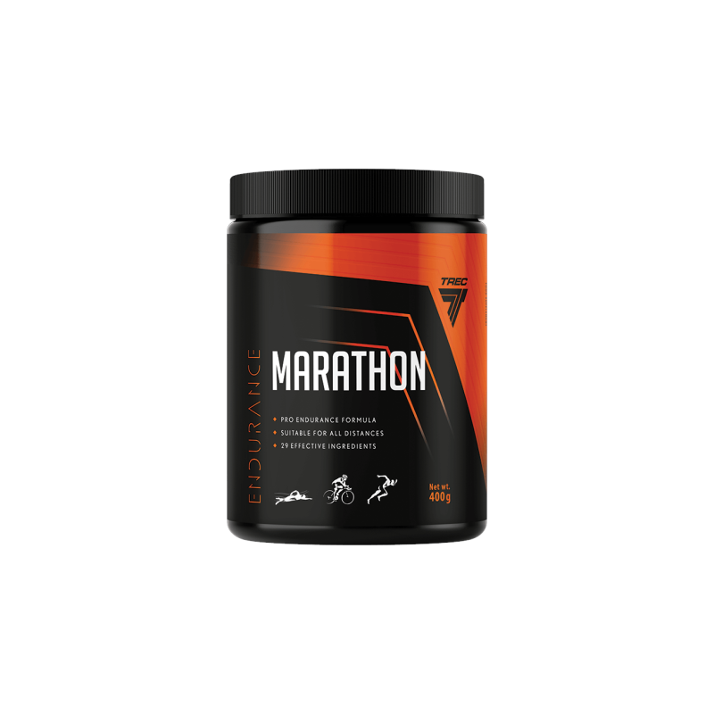 Süsivesikute kompleks TREC Marathon 400g, Wildberry - Trenniekspert