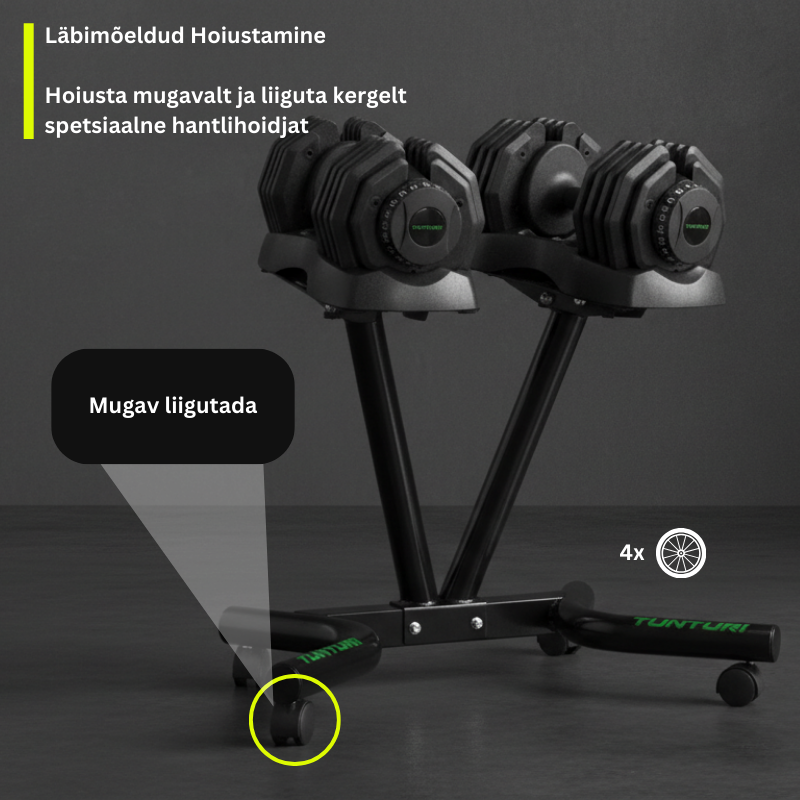 Selector Reguleeritav Hantel (25 kg) - Trenniekspert