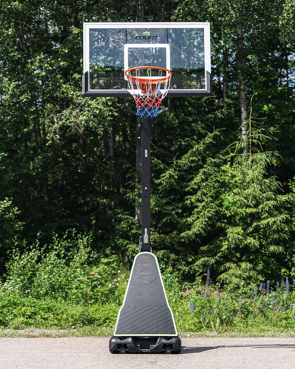 COURT PREMIUM PORTABLE BASKETBALL HOOP MOBIILNE KORVPALLILAUD