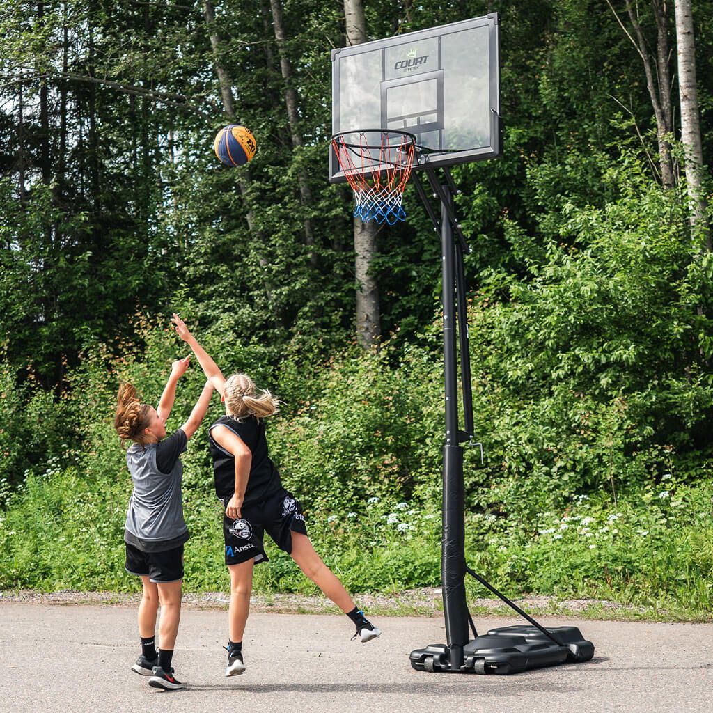 COURT CHAMP PORTABLE BASKETBALL HOOP MOBIILNE KORVPALLILAUD