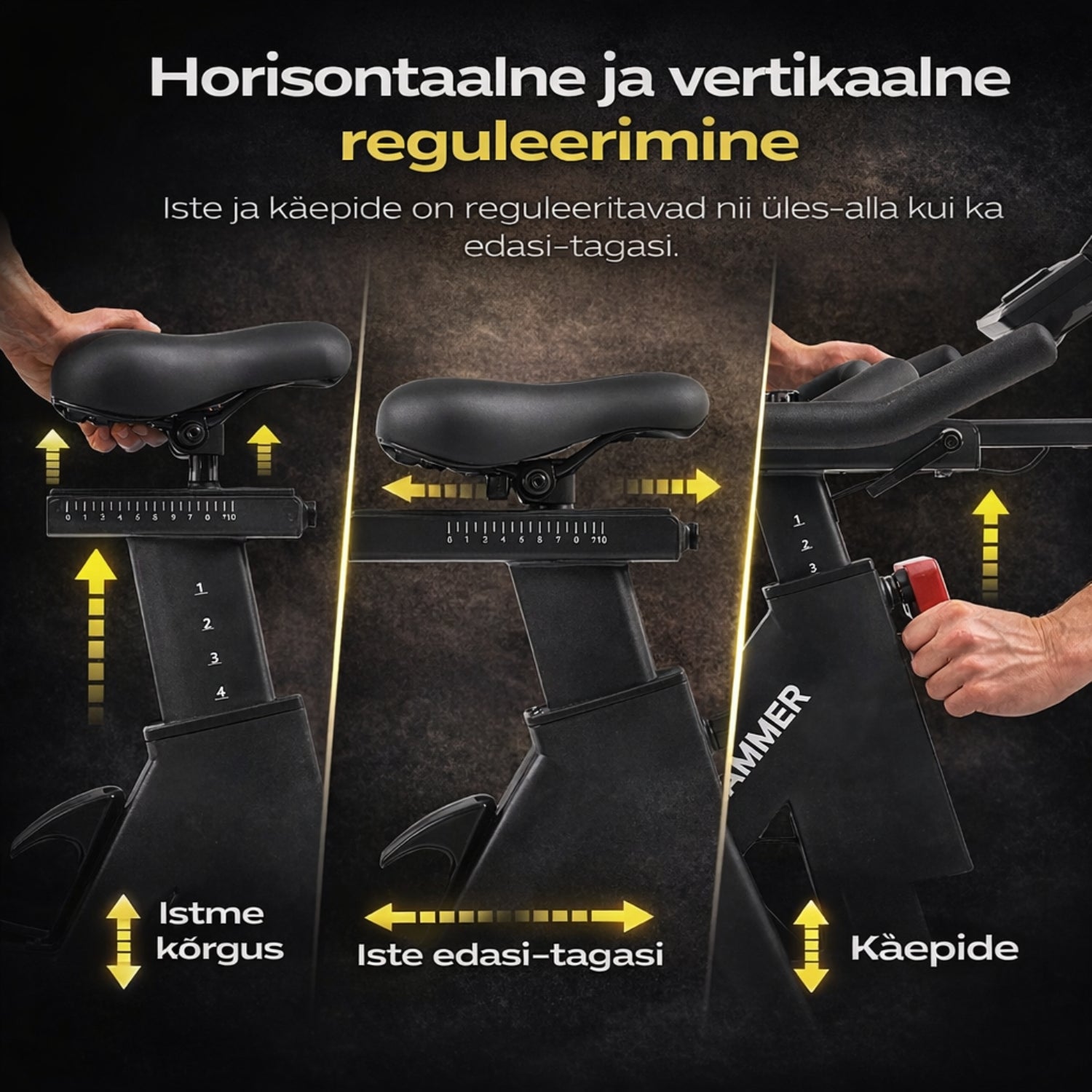 Spinningratas HAMMER Speed Race SR - Trenniekspert