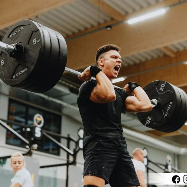 EVOLVE HI-TEMP X BUMPER WEIGHT PLATES RASKUSKETTAD