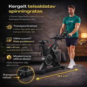 Spinningratas HAMMER Speed Race SR - Trenniekspert