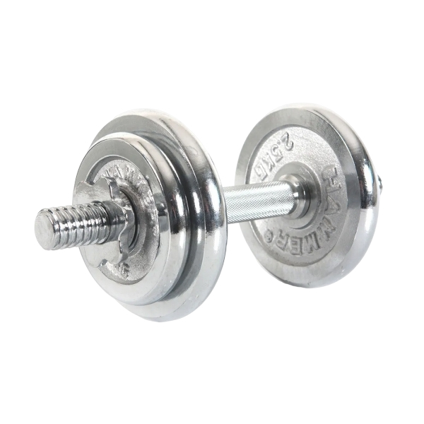 10kg Kroomitud Hantlikomplekt - Trenniekspert