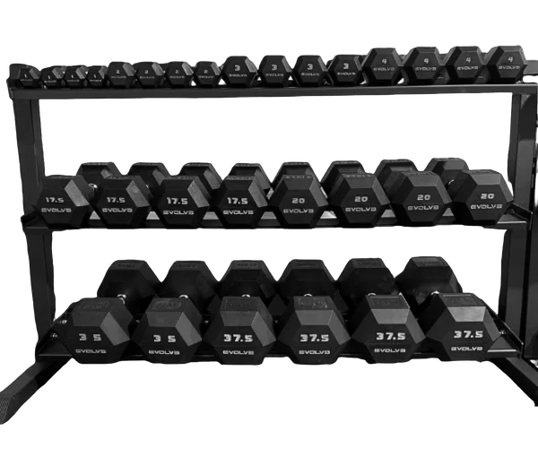 Kuusnurksed Hantlid (32.5-50 kg) - Trenniekspert