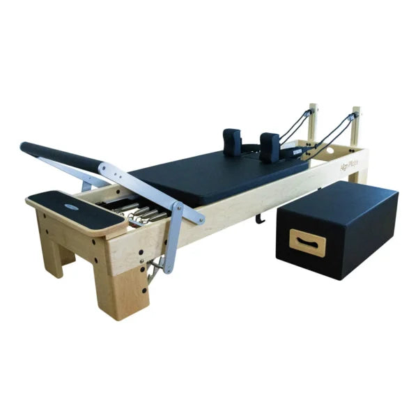 Align-Pilates M8-Pro Maple Wood Pilates Reformer koos pingiga - Trenniekspert