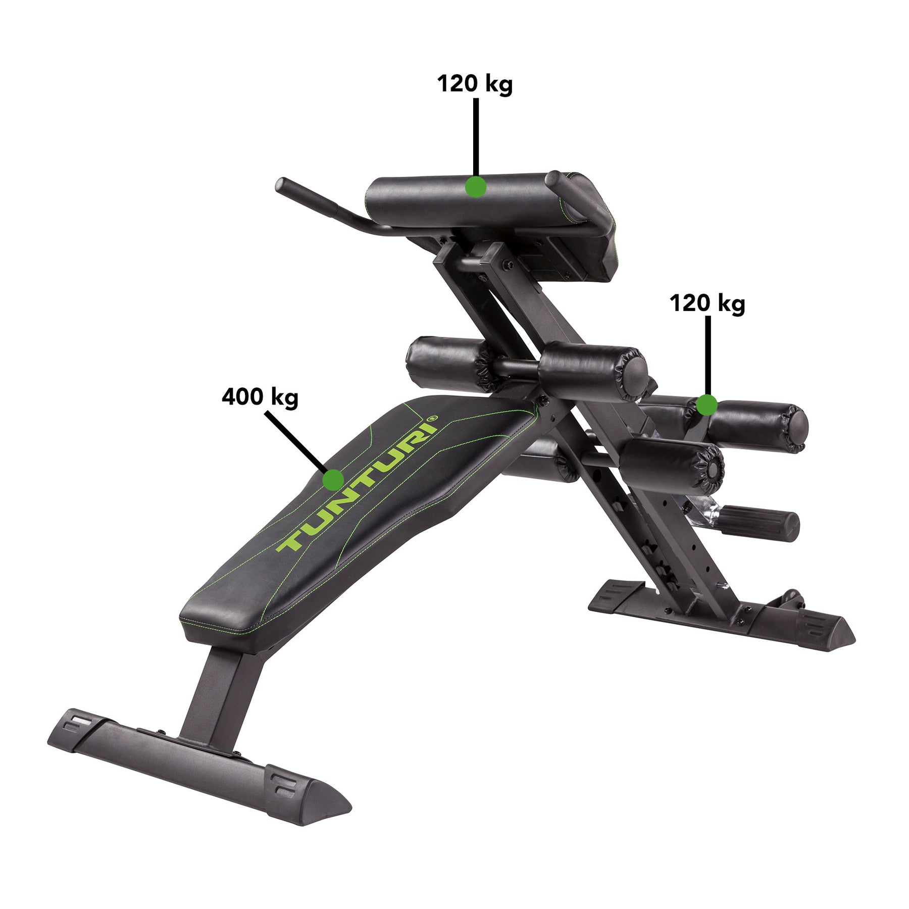 Tunturi CT80 Core Trainer Treeningpink Seljale ja Kõhule