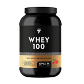 Valgupulber TREC GOLD CORE LINE WHEY 100 STRAWBERRY 2000g - Trenniekspert