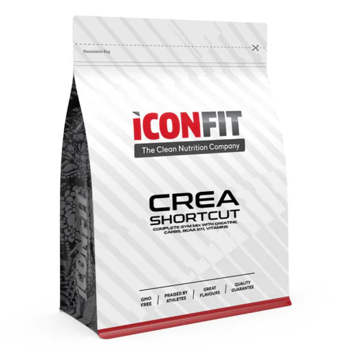 IconFit Crea Shortcut supplement package on a white background