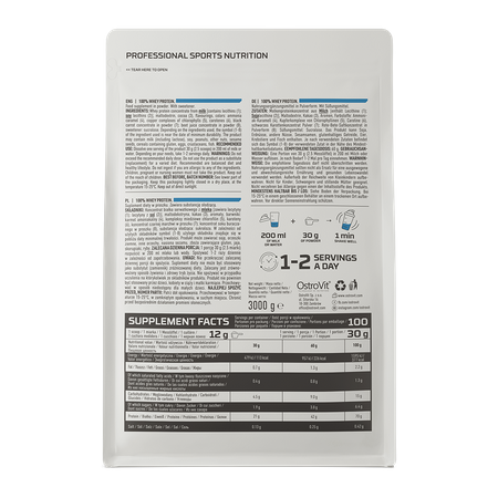 OstroVit Whey Proteiin (3kg) - Trenniekspert