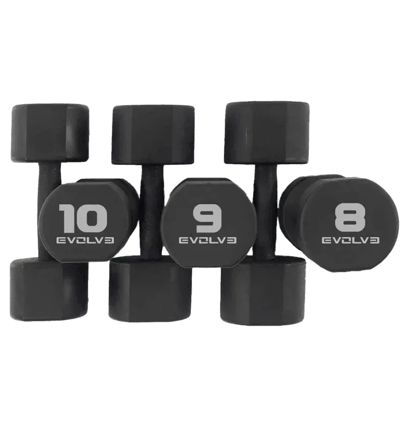 EVOLVE TPU URETAAN HANTLITE KOMPLEKT - 2 X 1 - 10 KG - Trenniekspert