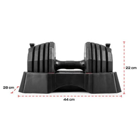 Kiirlukuga Reguleeritav Hantel 22,5 kg - Trenniekspert