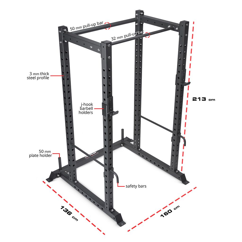 Gymstick Alpha Power Rack - Trenniekspert