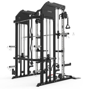 GYMSTICK MULTI SMITH PRO10.0 MULTIFUNKTSIONAALNE JÕUJAAM