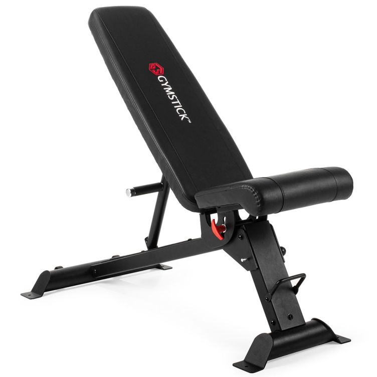 GYMSTICK UTILITY BENCH REGULEERITAV TREENINGPINK (KUNI 200 KG) - Trenniekspert