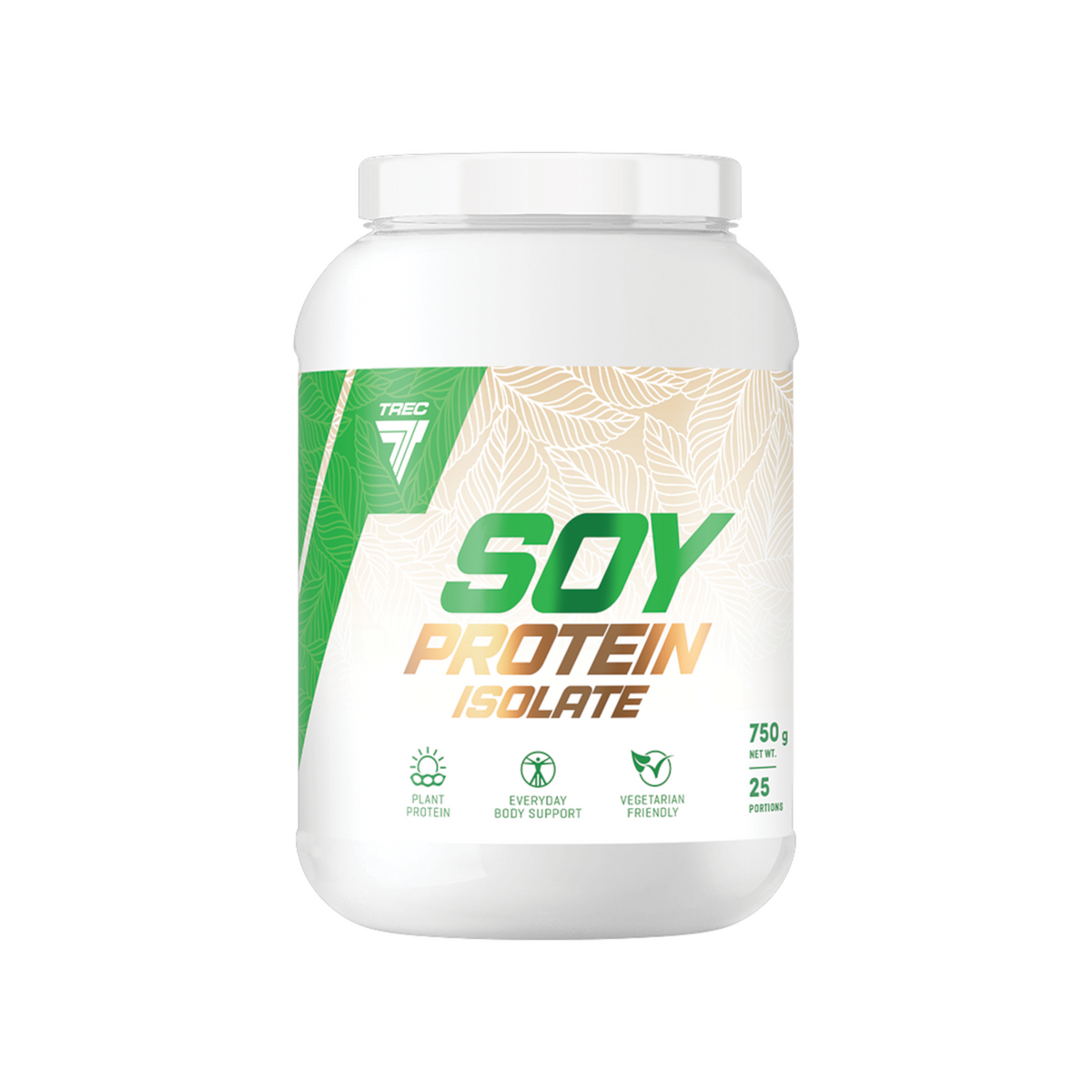 Taimne valgupulber TREC Soy Protein Isolate 750g, Vanilla - Trenniekspert