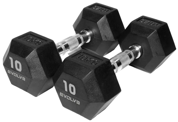 Kuusnurksed Hantlid (1-10 kg) - Trenniekspert